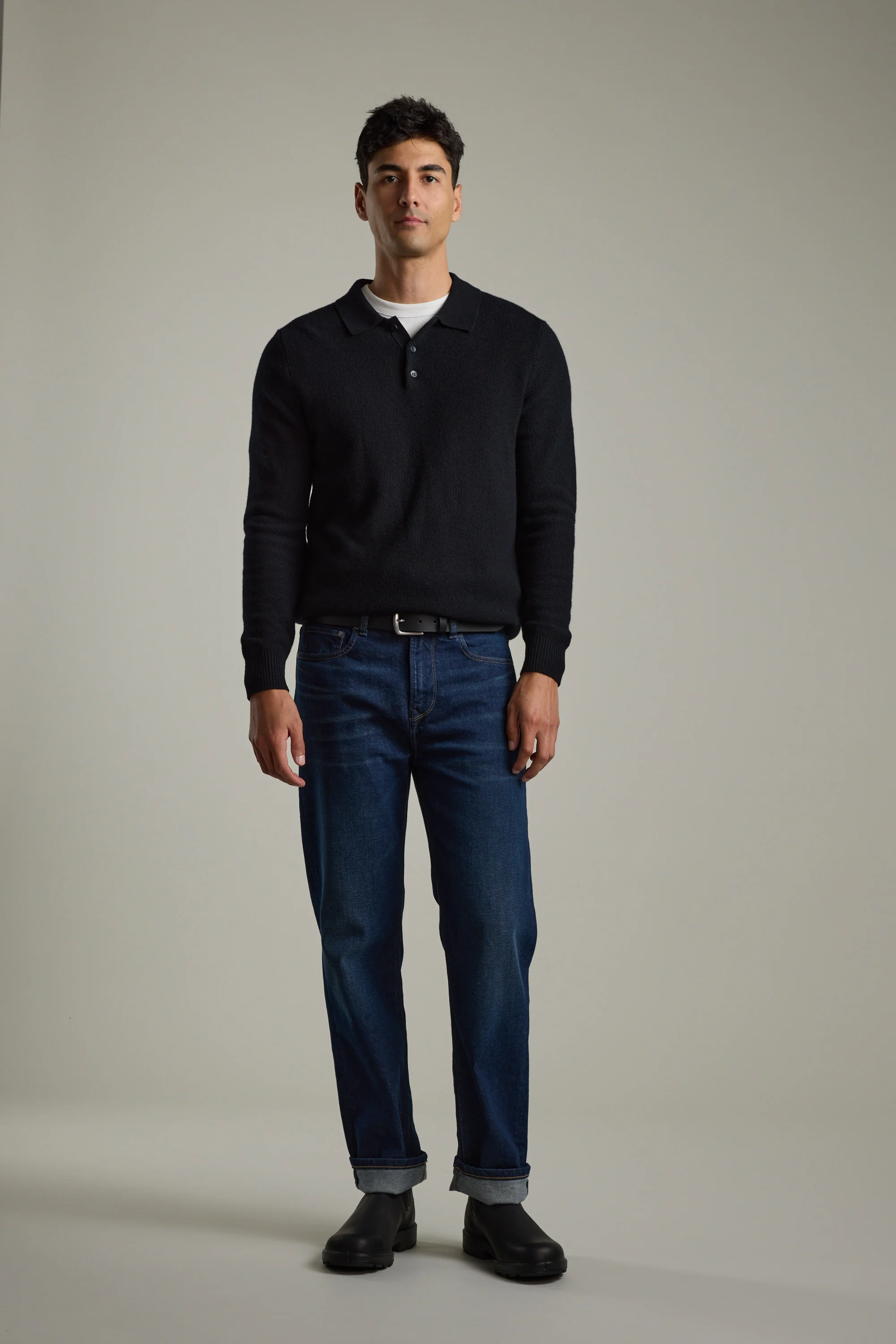 Ainsley Woollen Long Sleeve Polo