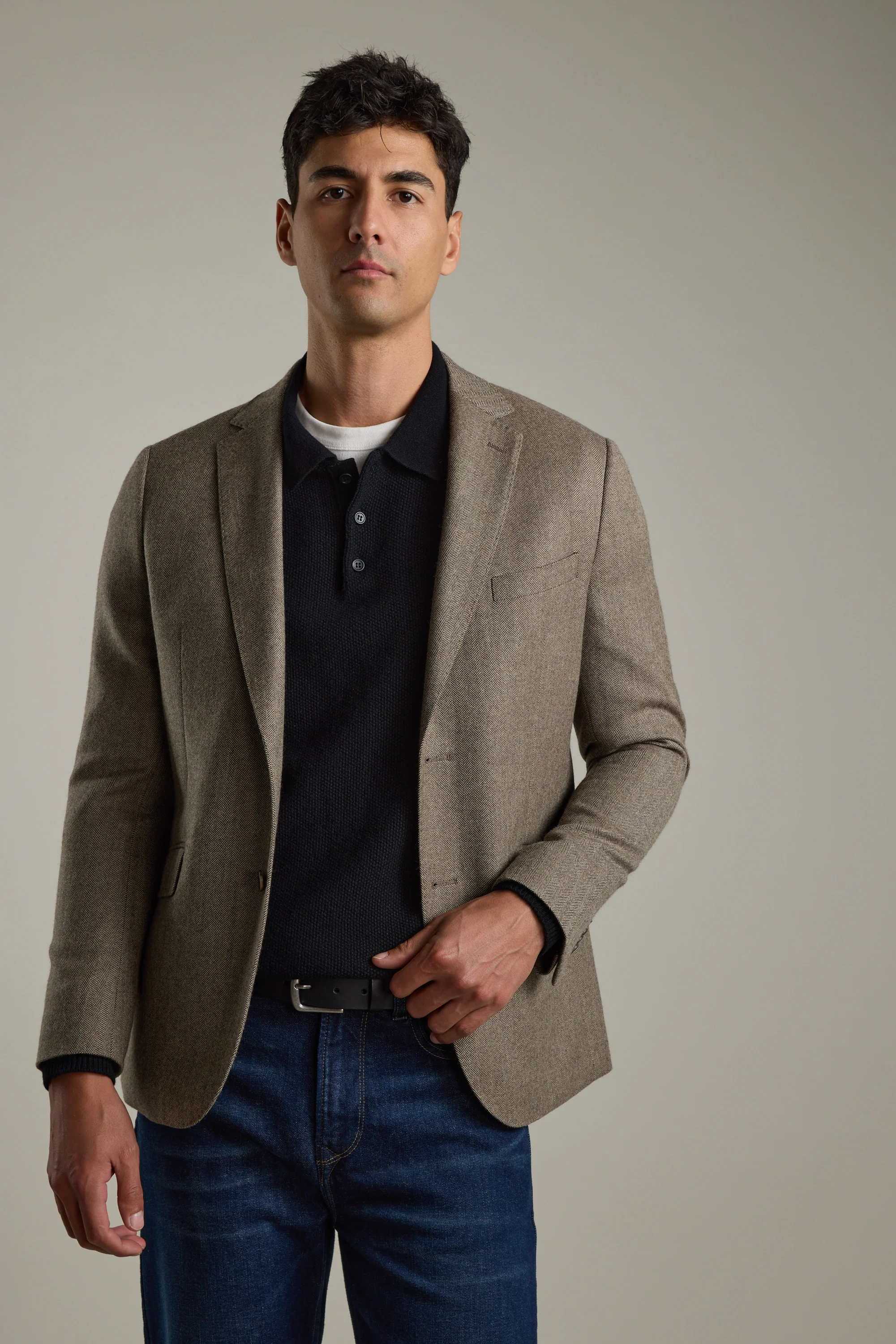 Ainsley Woollen Long Sleeve Polo - Image 7
