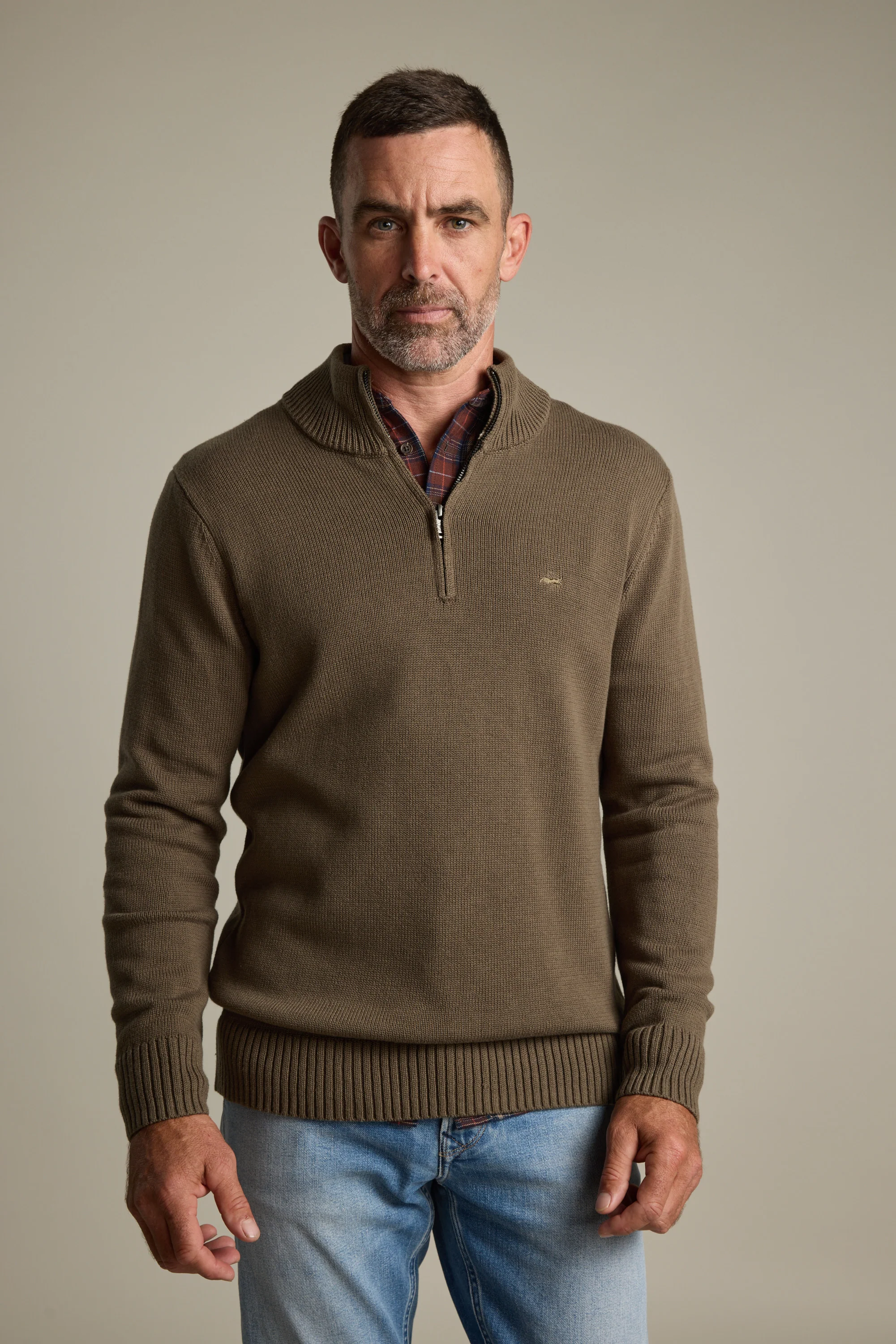 Anchor Cotton ¼ Zip - Image 3