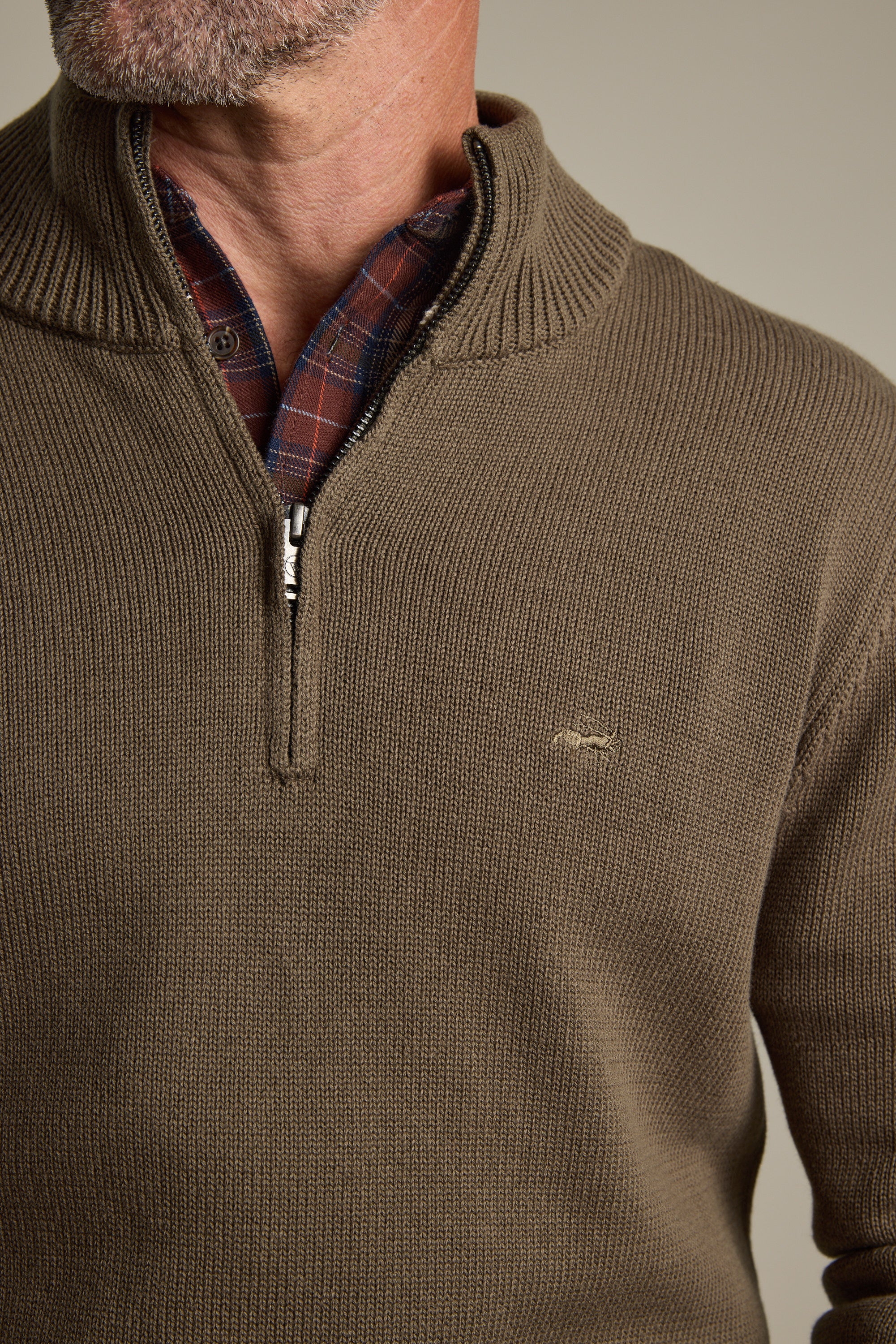 Anchor Cotton ¼ Zip - Image 4