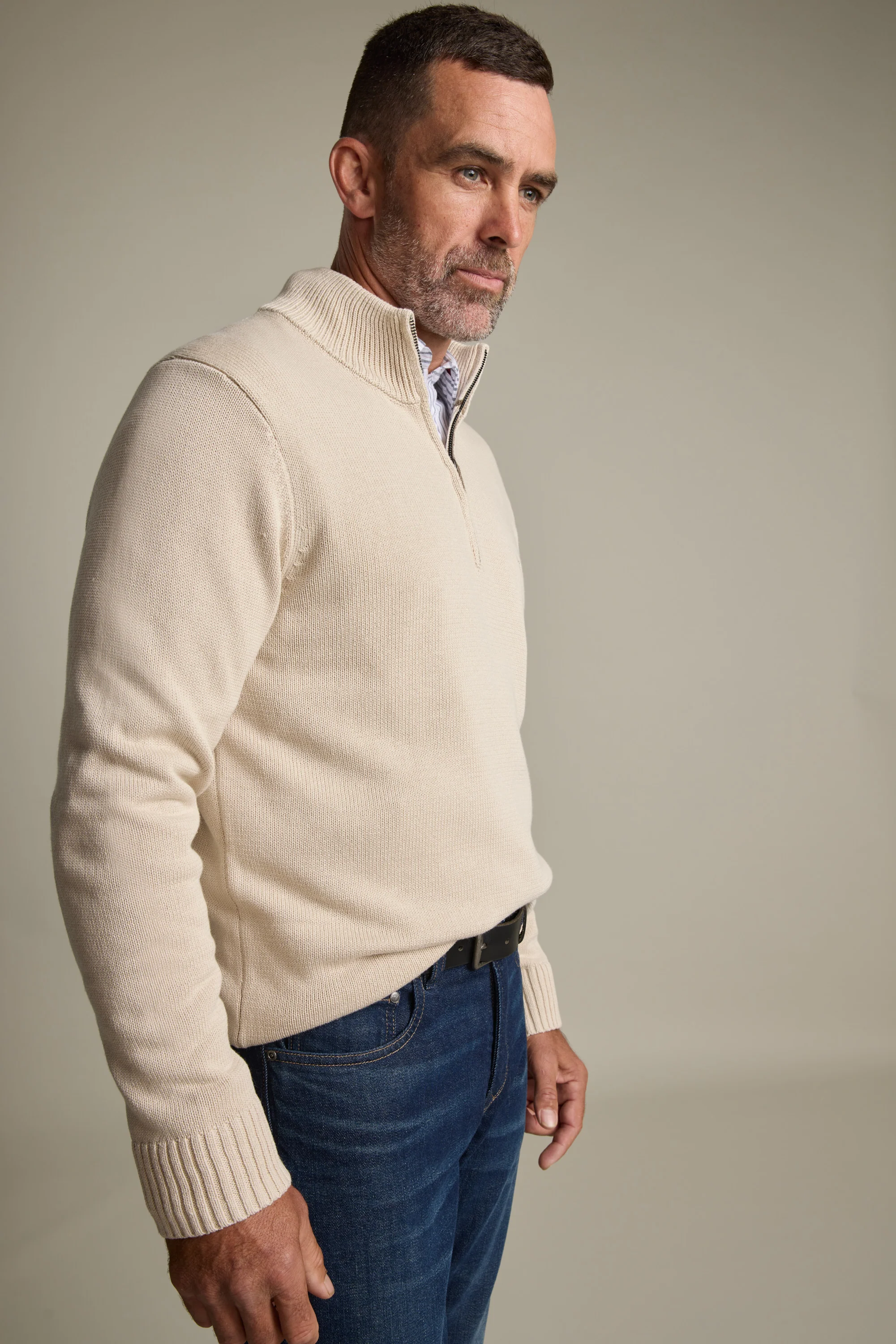 Anchor Cotton ¼ Zip - Image 3