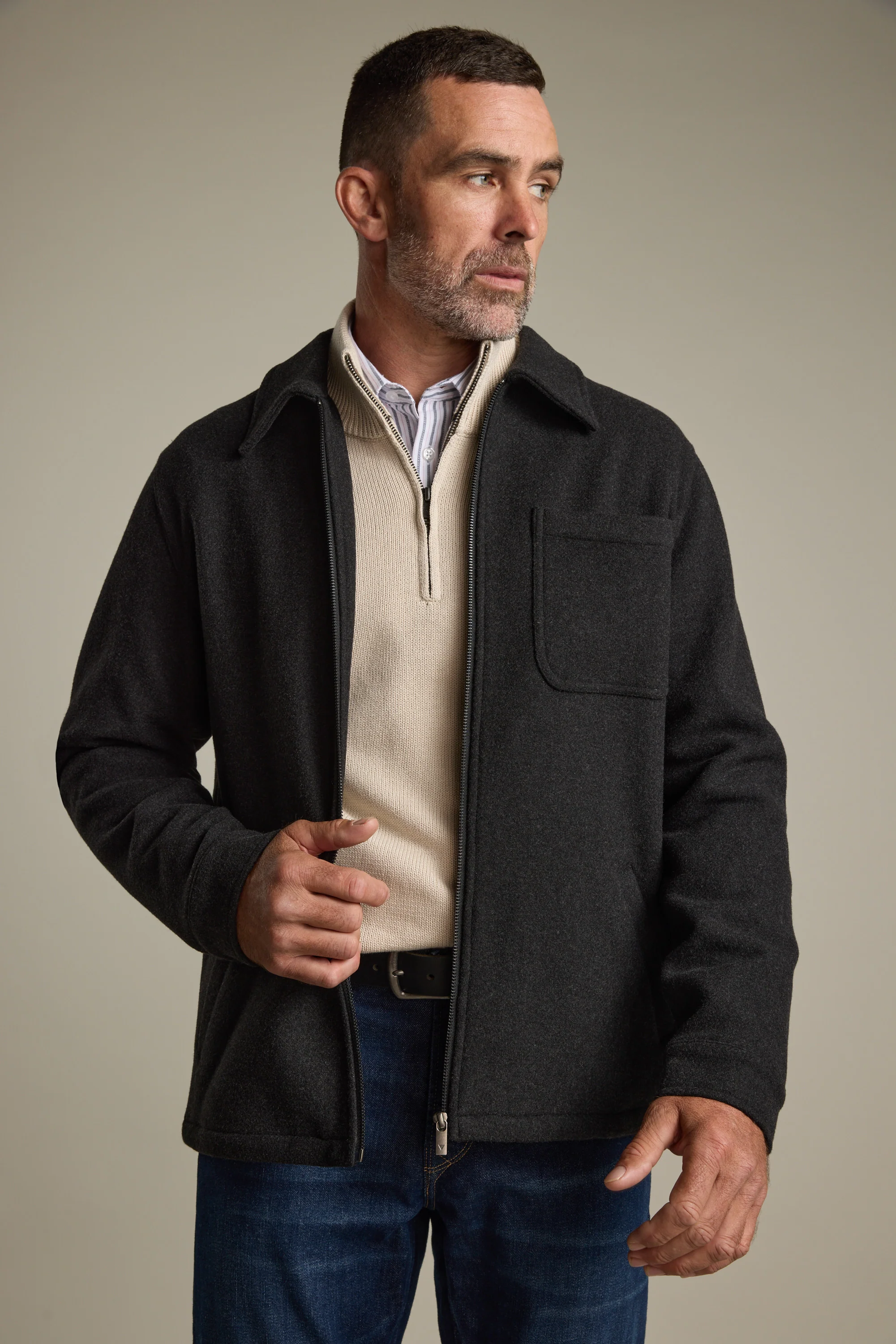Anchor Cotton ¼ Zip - Image 4