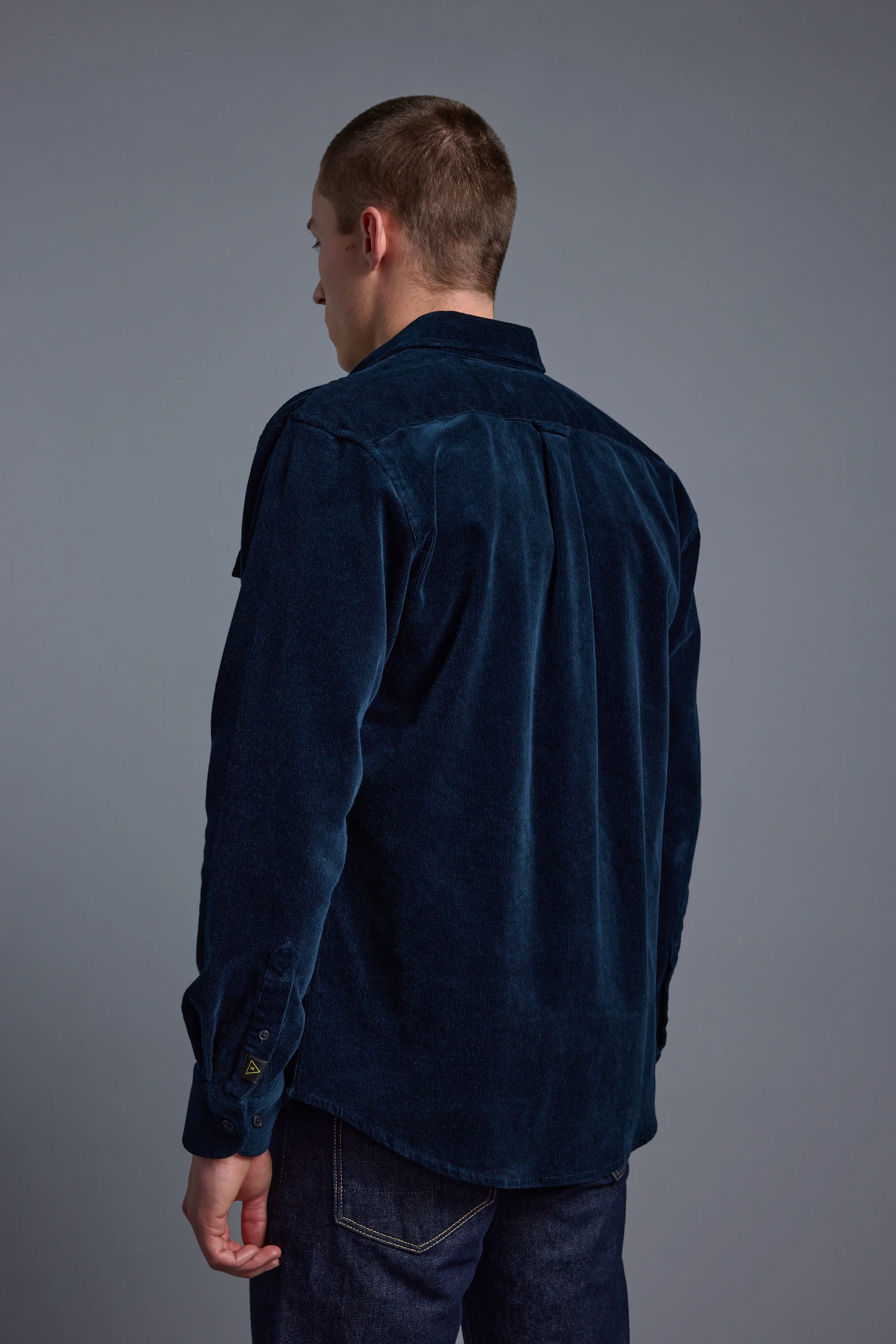 Arran Cord Overshirt - Image 5