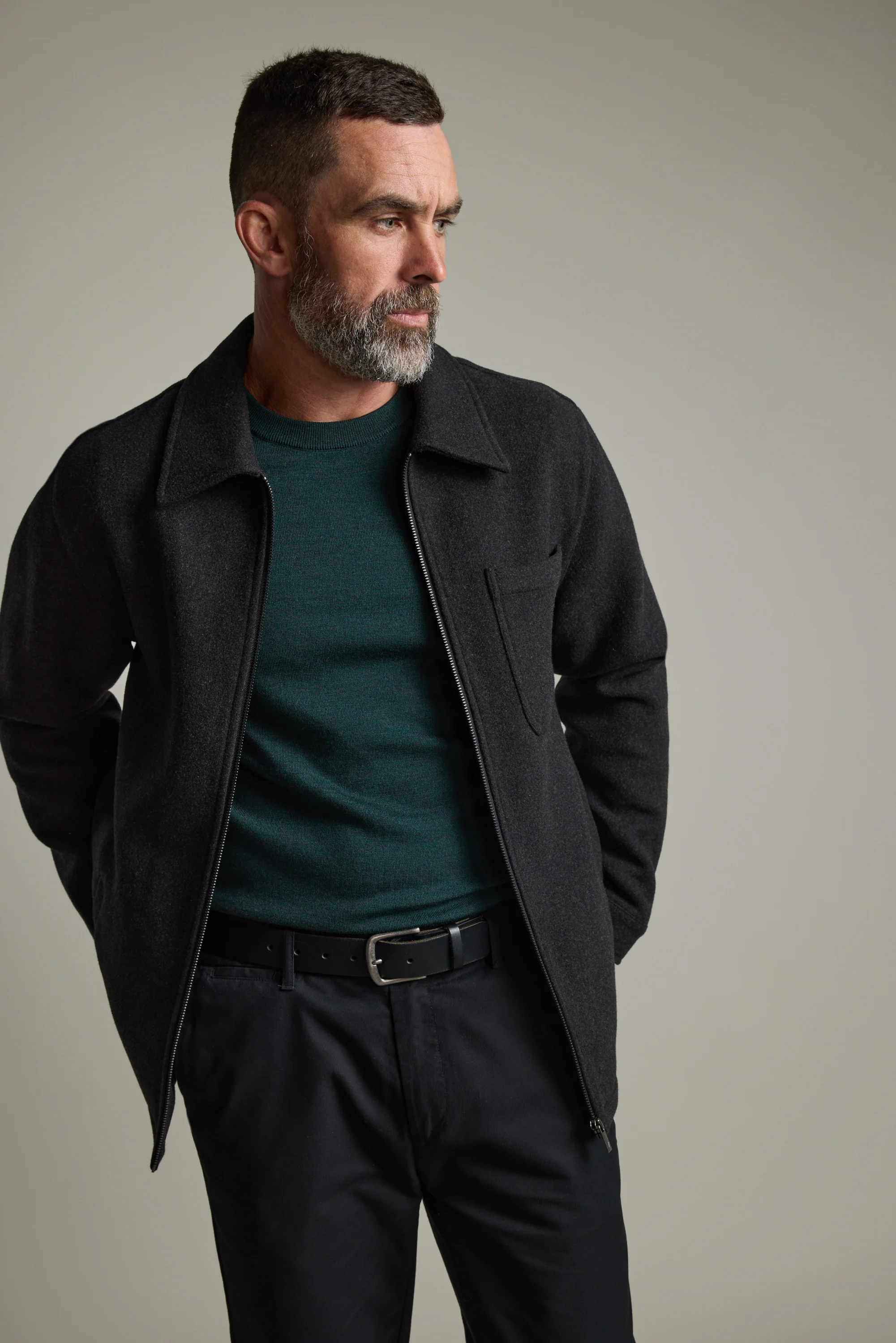 Bracken Wool Jacket - Image 8
