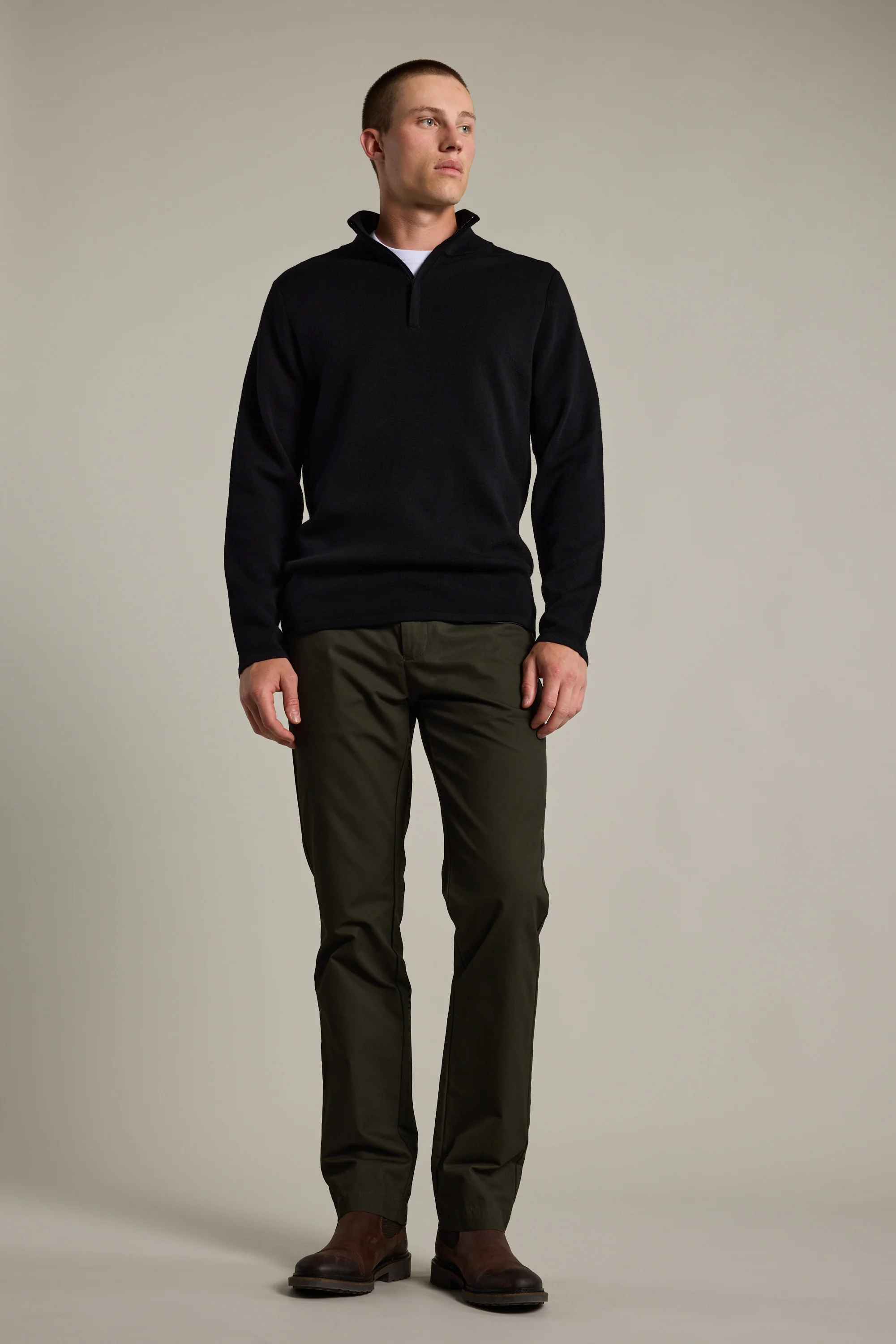 Brandon ZQRX Merino 1/4 Zip - Image 5
