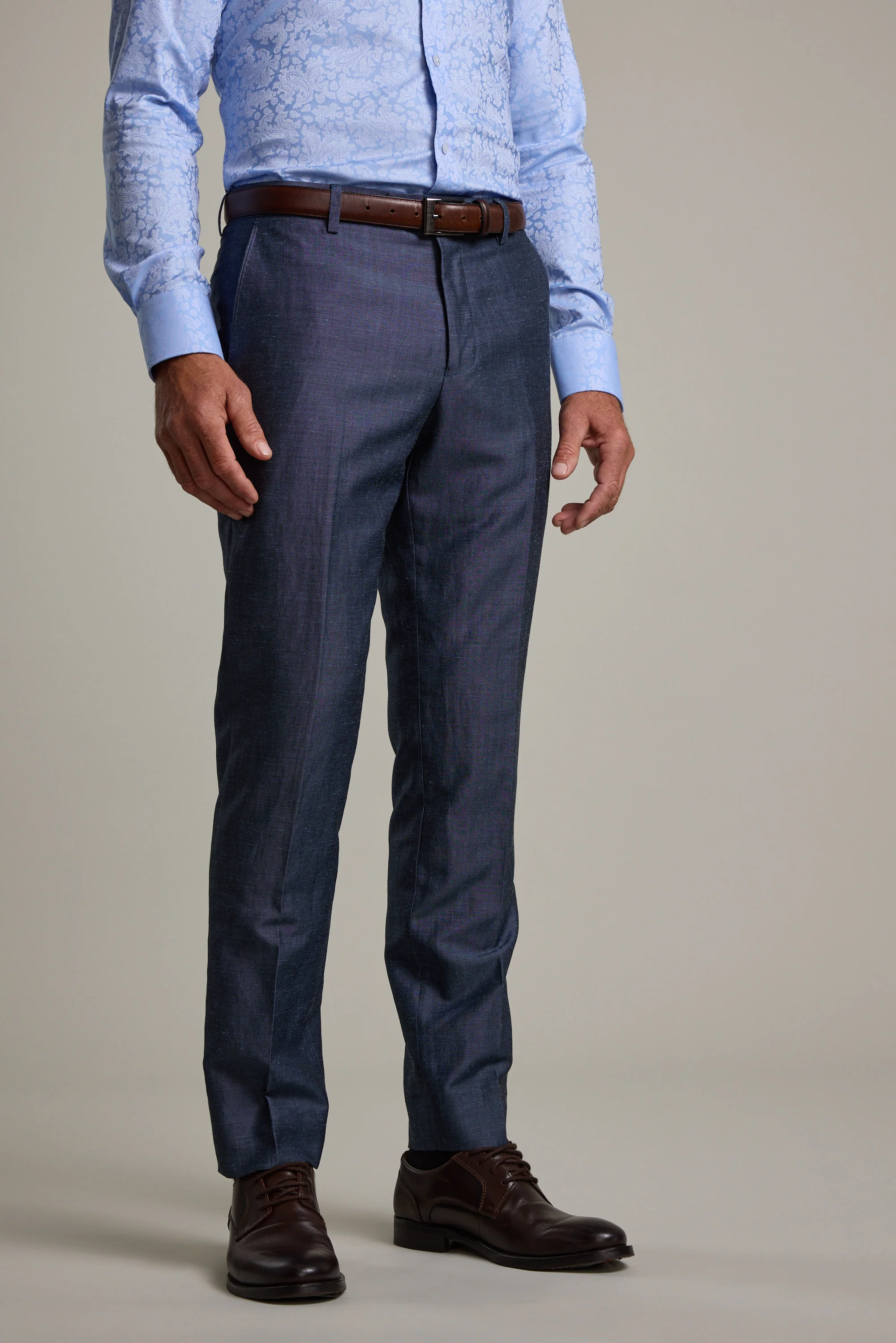 Charles Texture Suit Trouser - Image 2