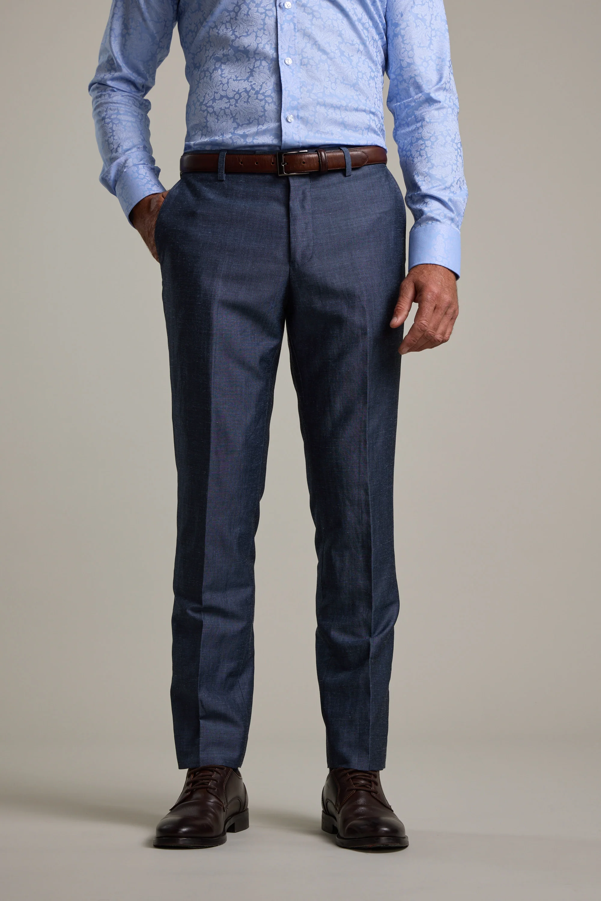 Charles Texture Suit Trouser - Image 3