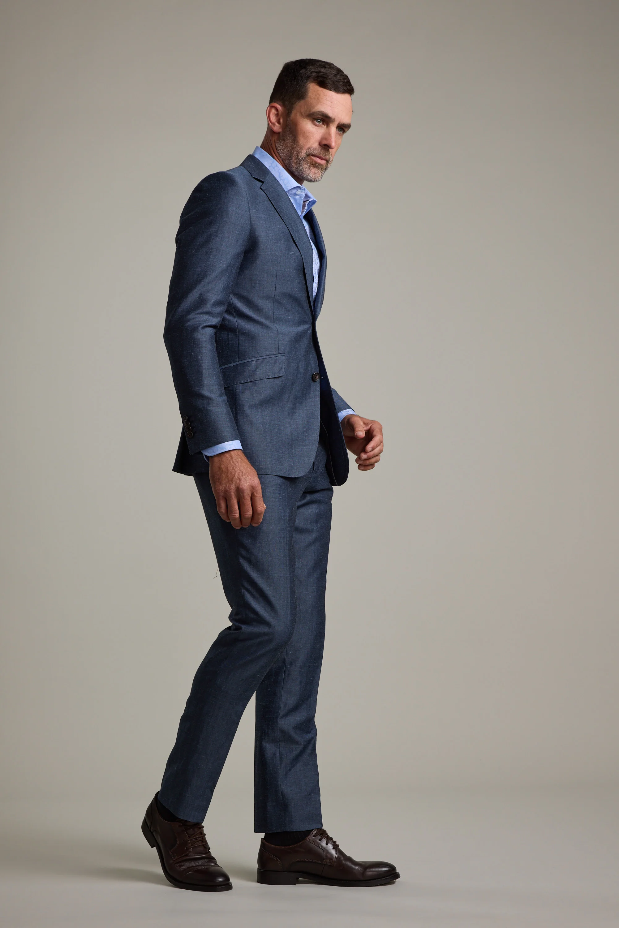Charles Texture Suit Trouser - Image 5