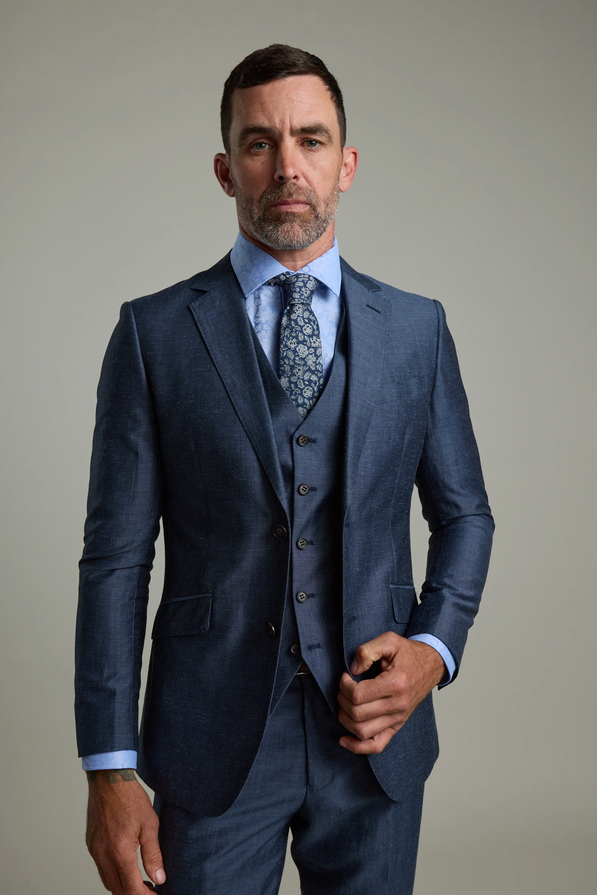 Charles Texture Waistcoat