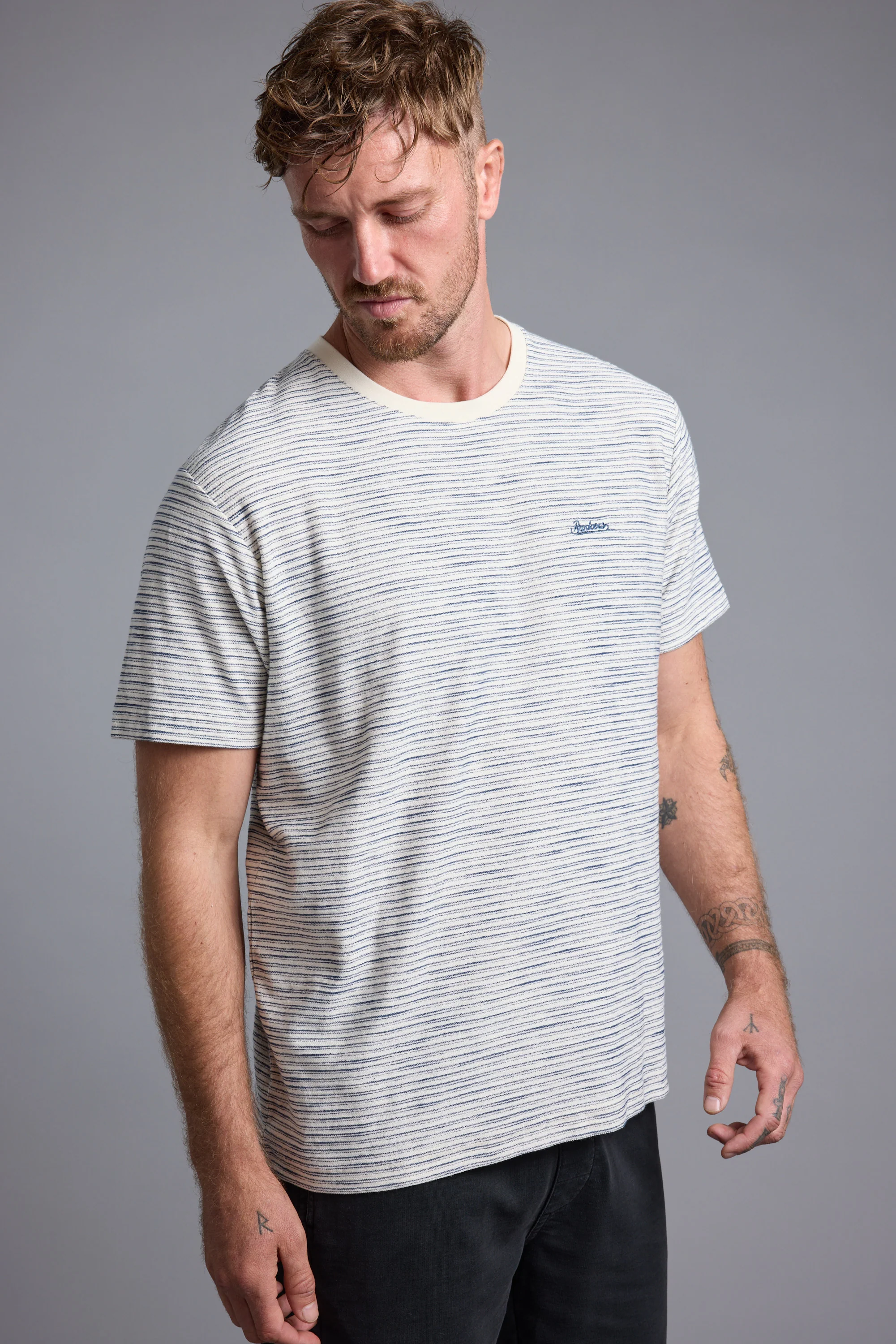 Driftwood Stripe Tee - Image 6