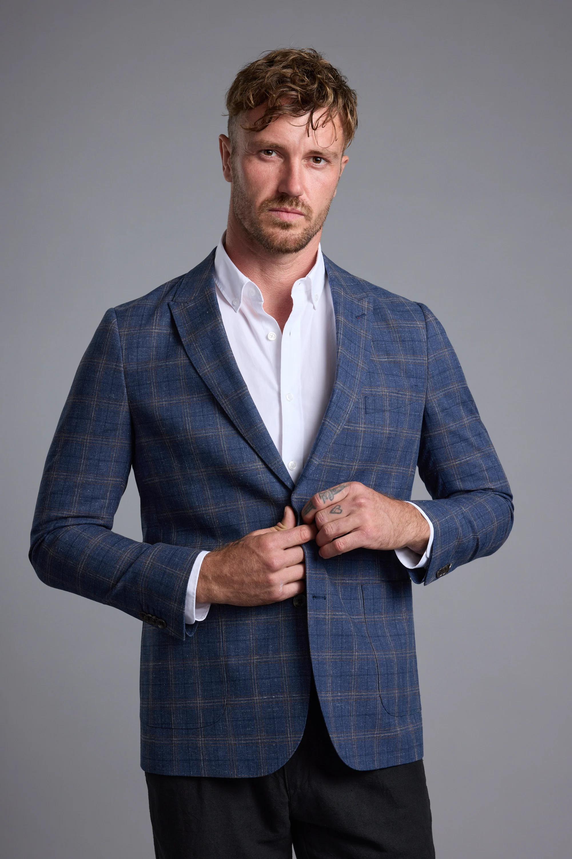 Lambton Check Blazer - Image 4