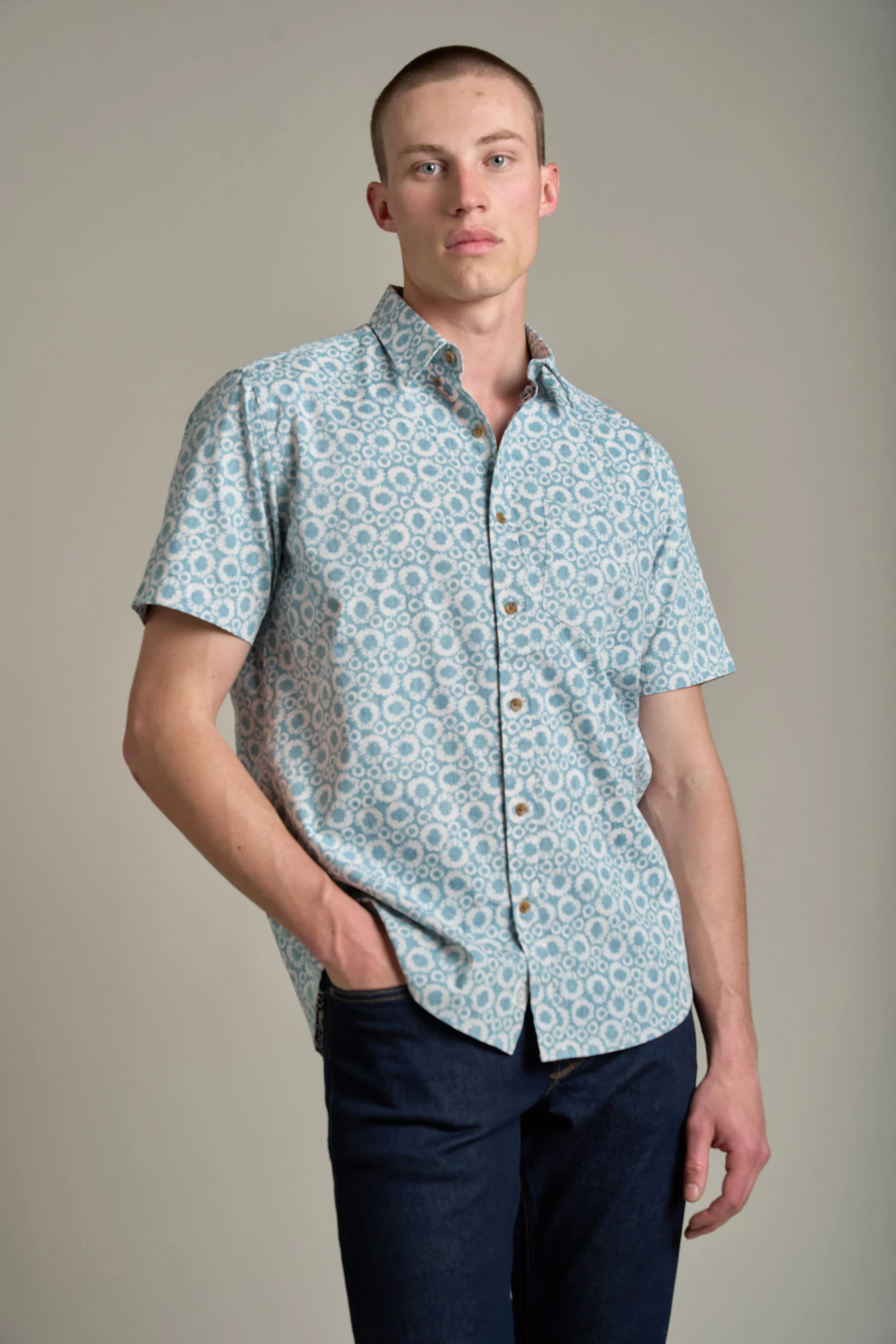 Lassen Reverse Print Shirt