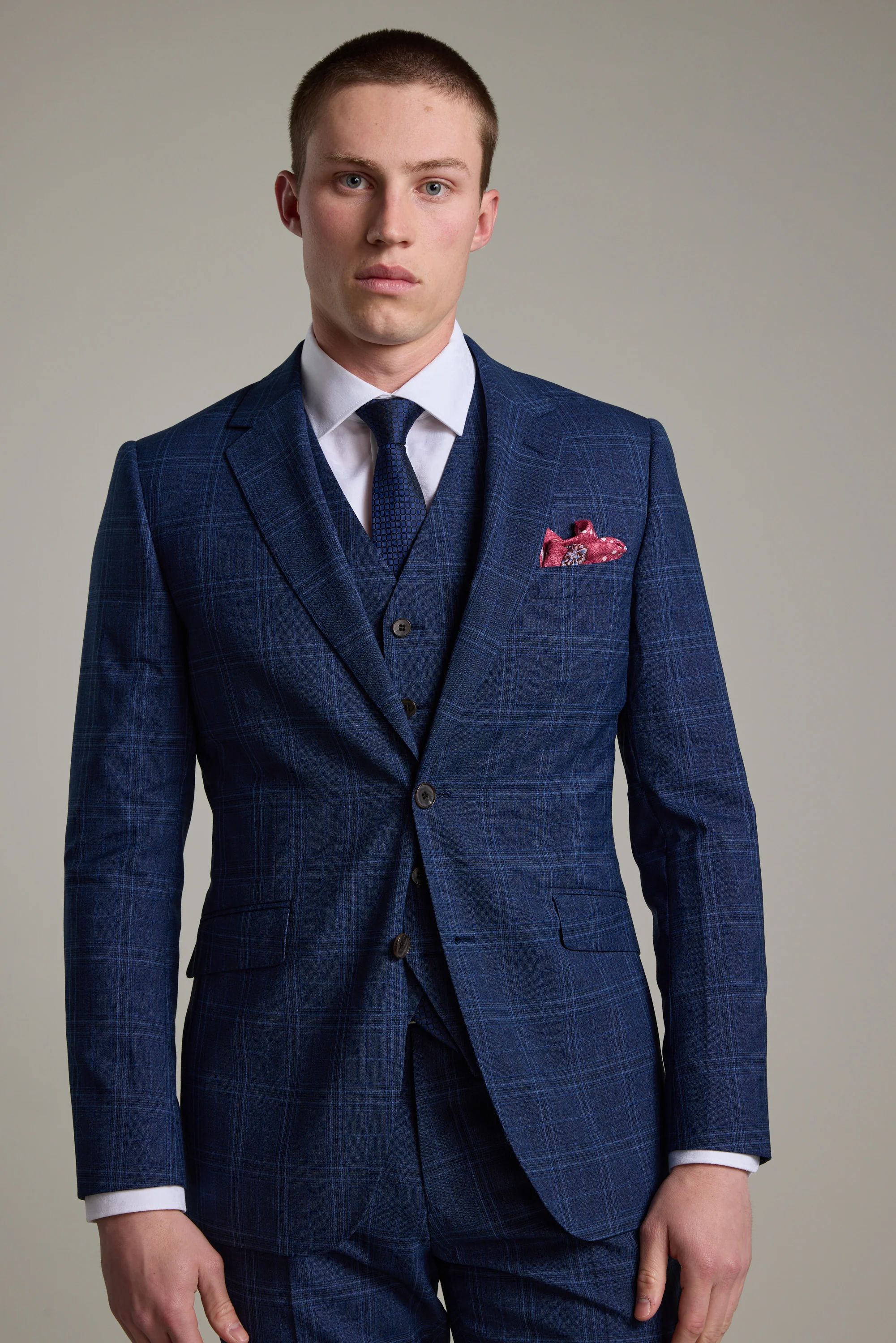 Leonard Check Suit Jacket - Image 2