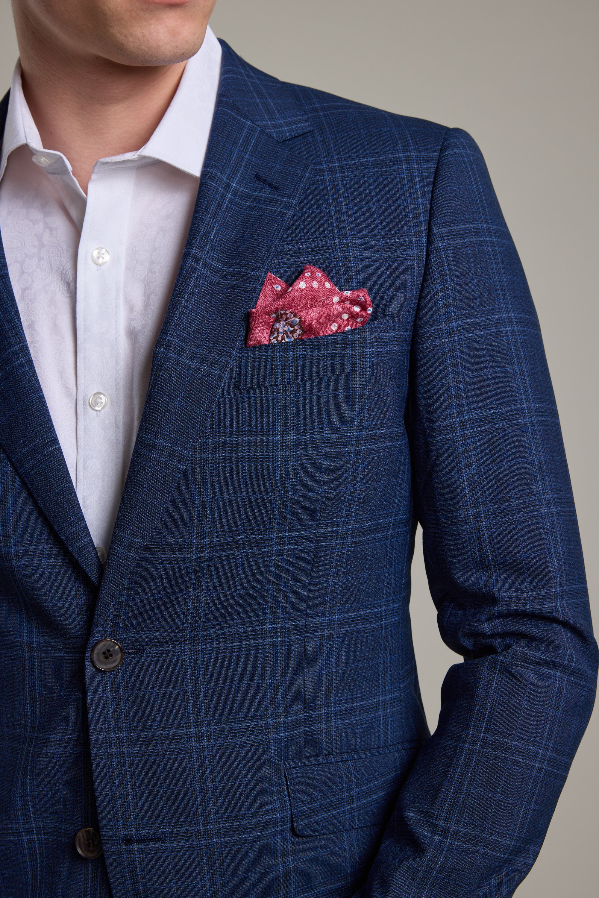 Leonard Check Suit Jacket - Image 4
