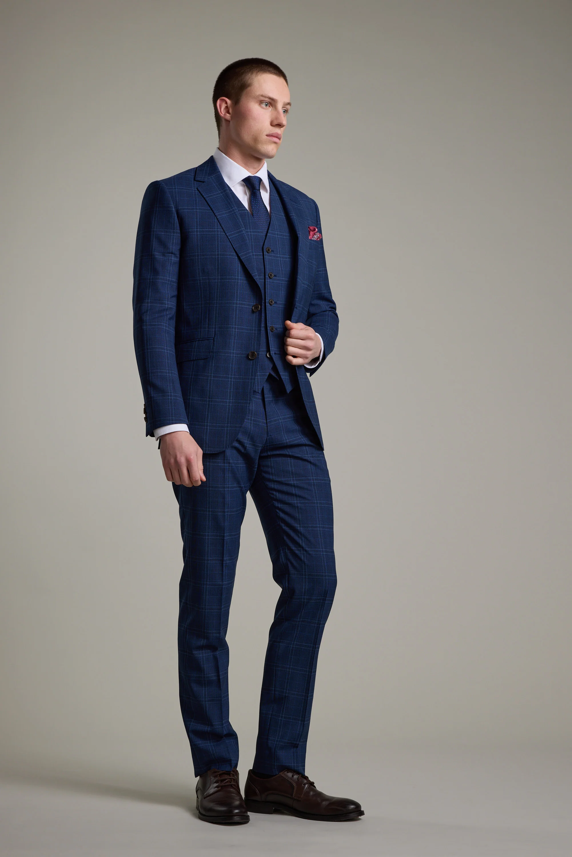 Leonard Check Suit Jacket - Image 5