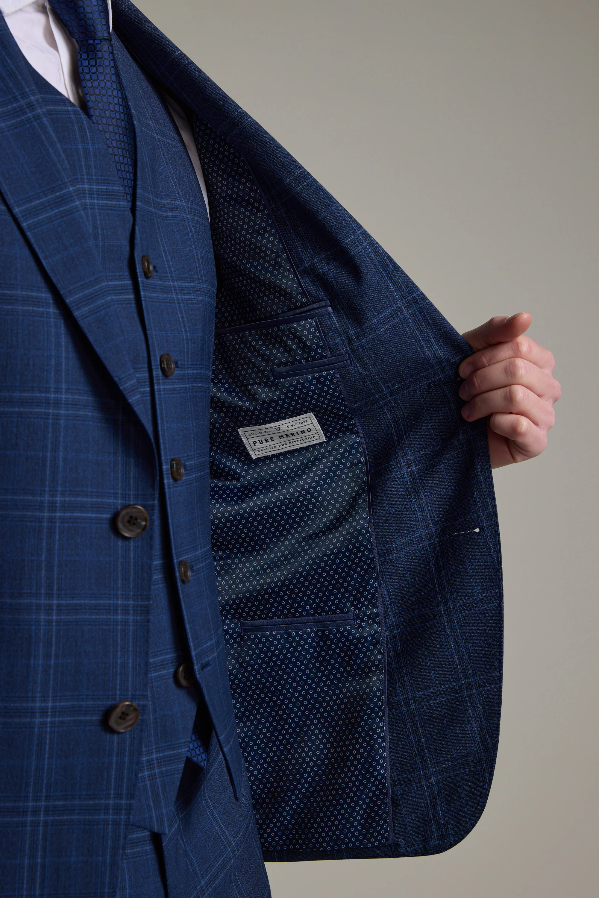 Leonard Check Suit Jacket - Image 6