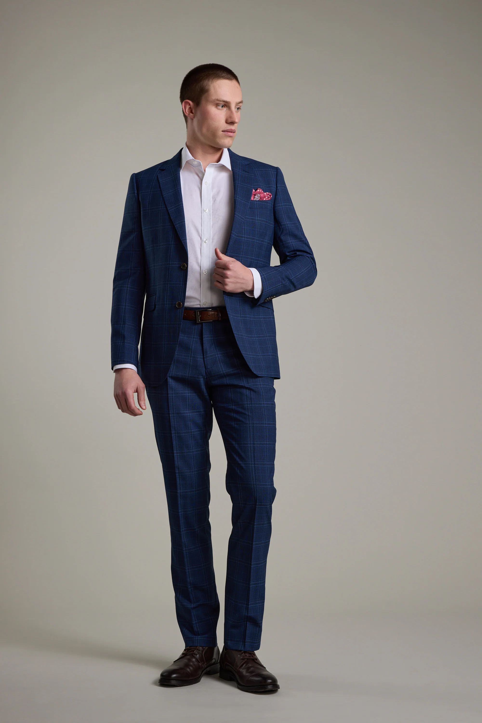 Leonard Check Suit Trouser - Image 5