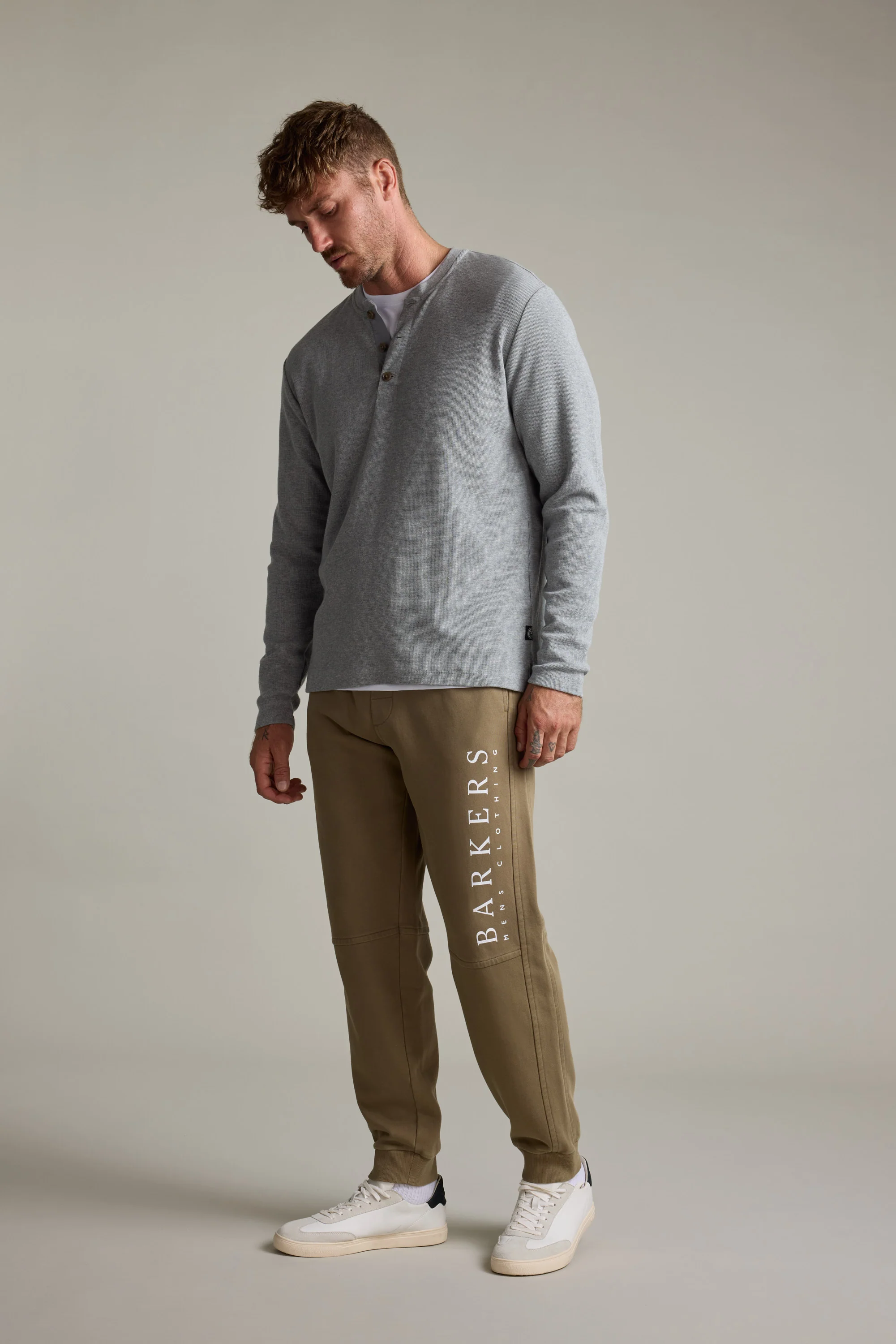 Organic Classic Print Track Pant