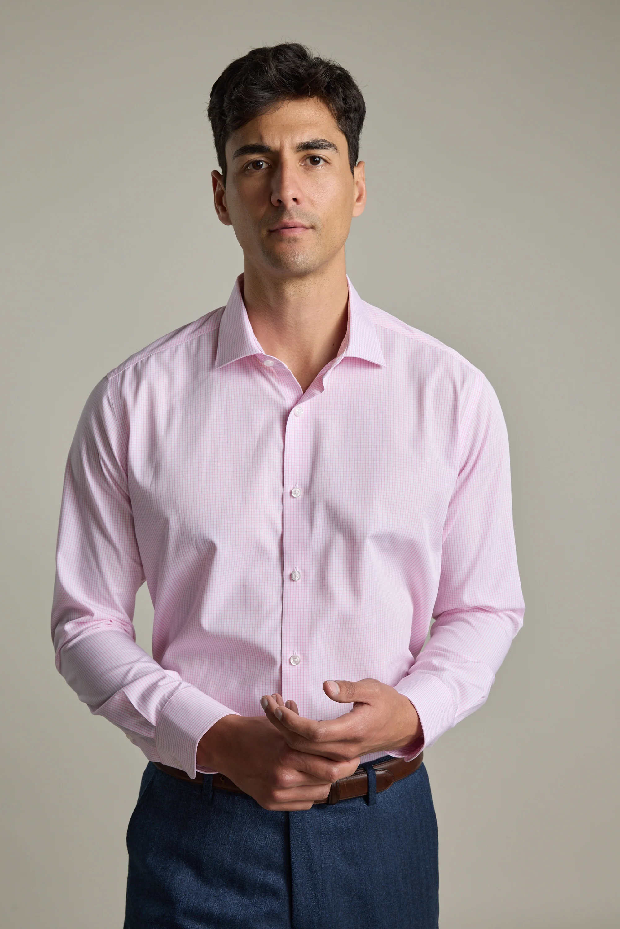 Phillip Check Business Shirt - Image 5