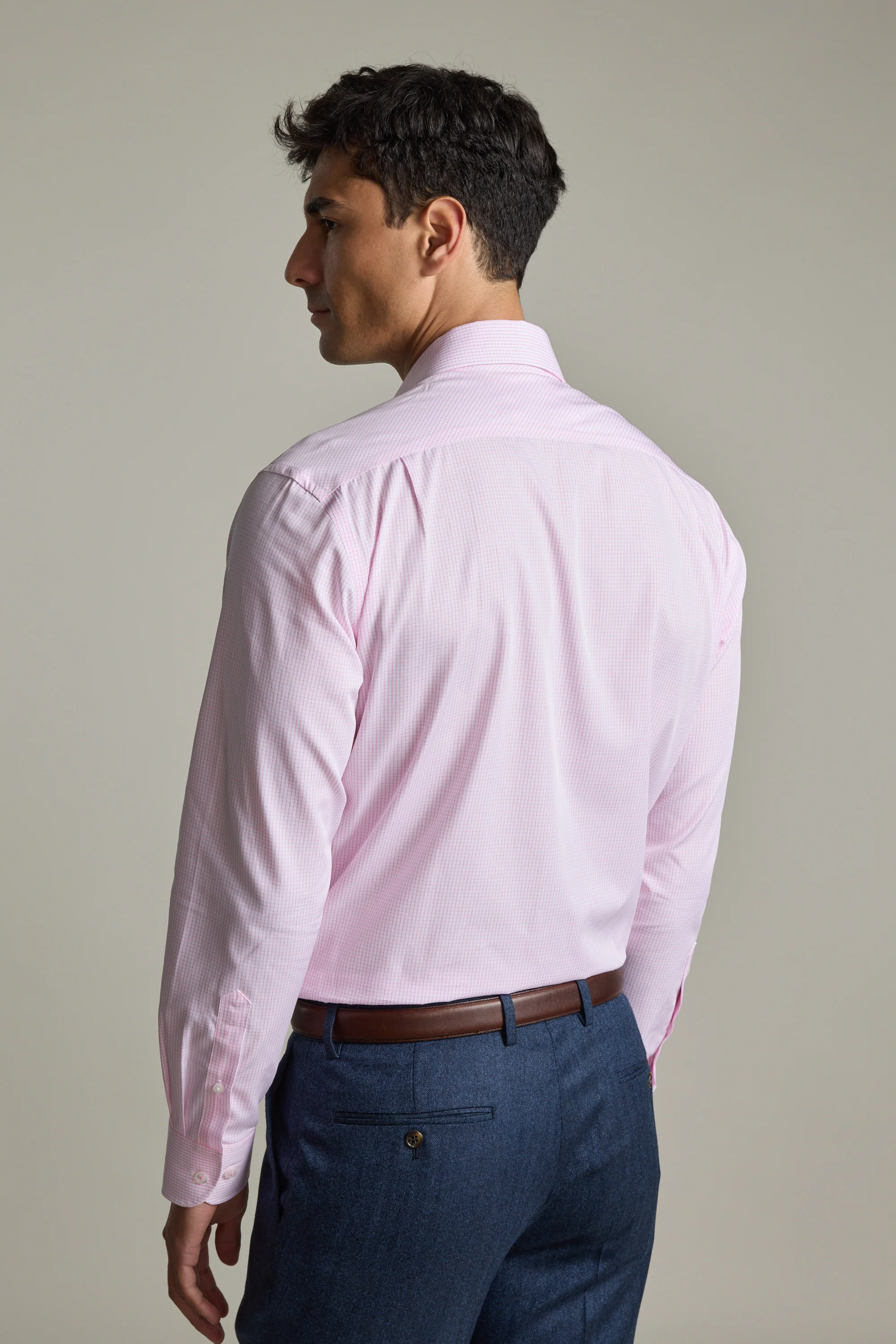 Phillip Check Business Shirt - Image 6