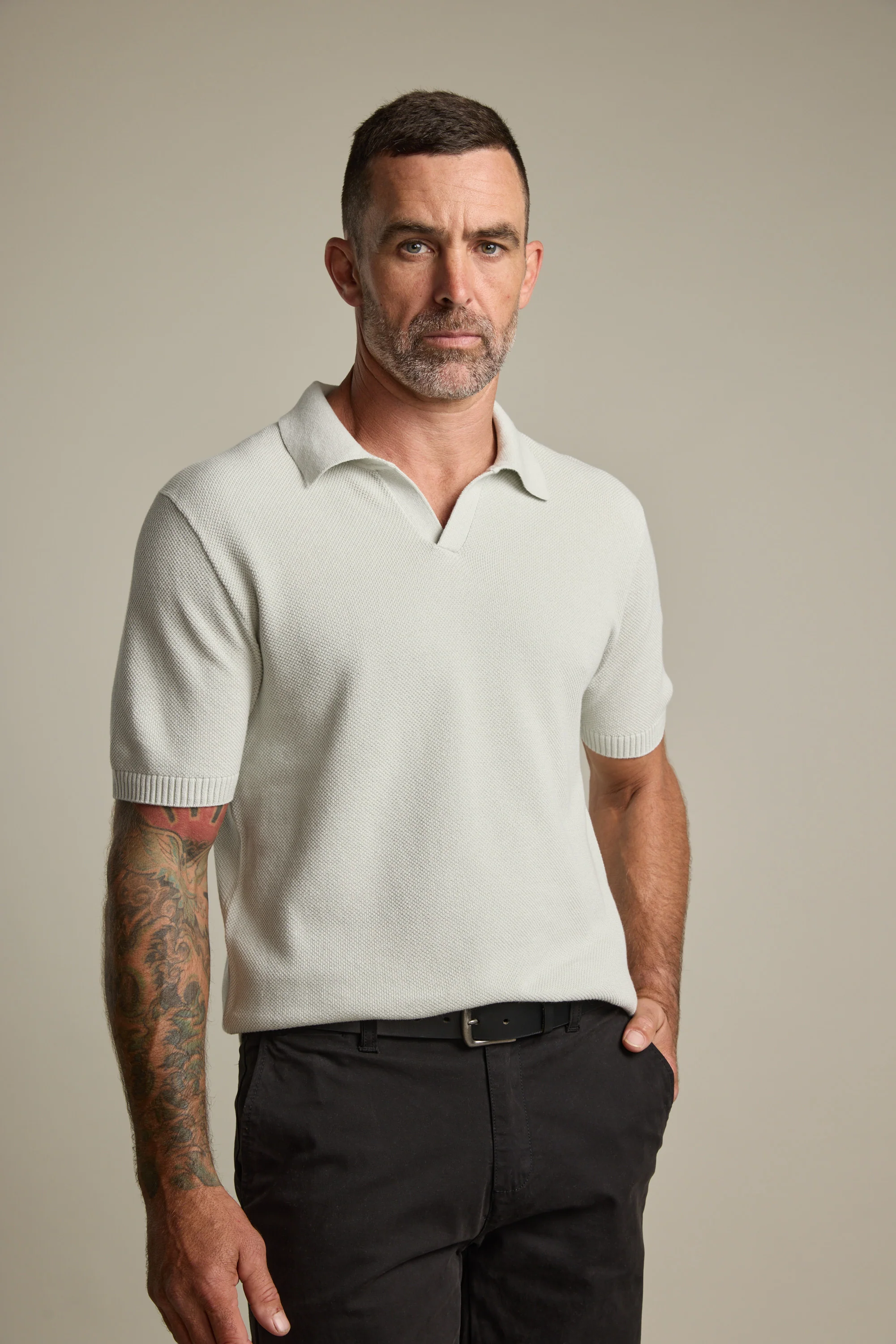Roma Knit Polo - Image 5