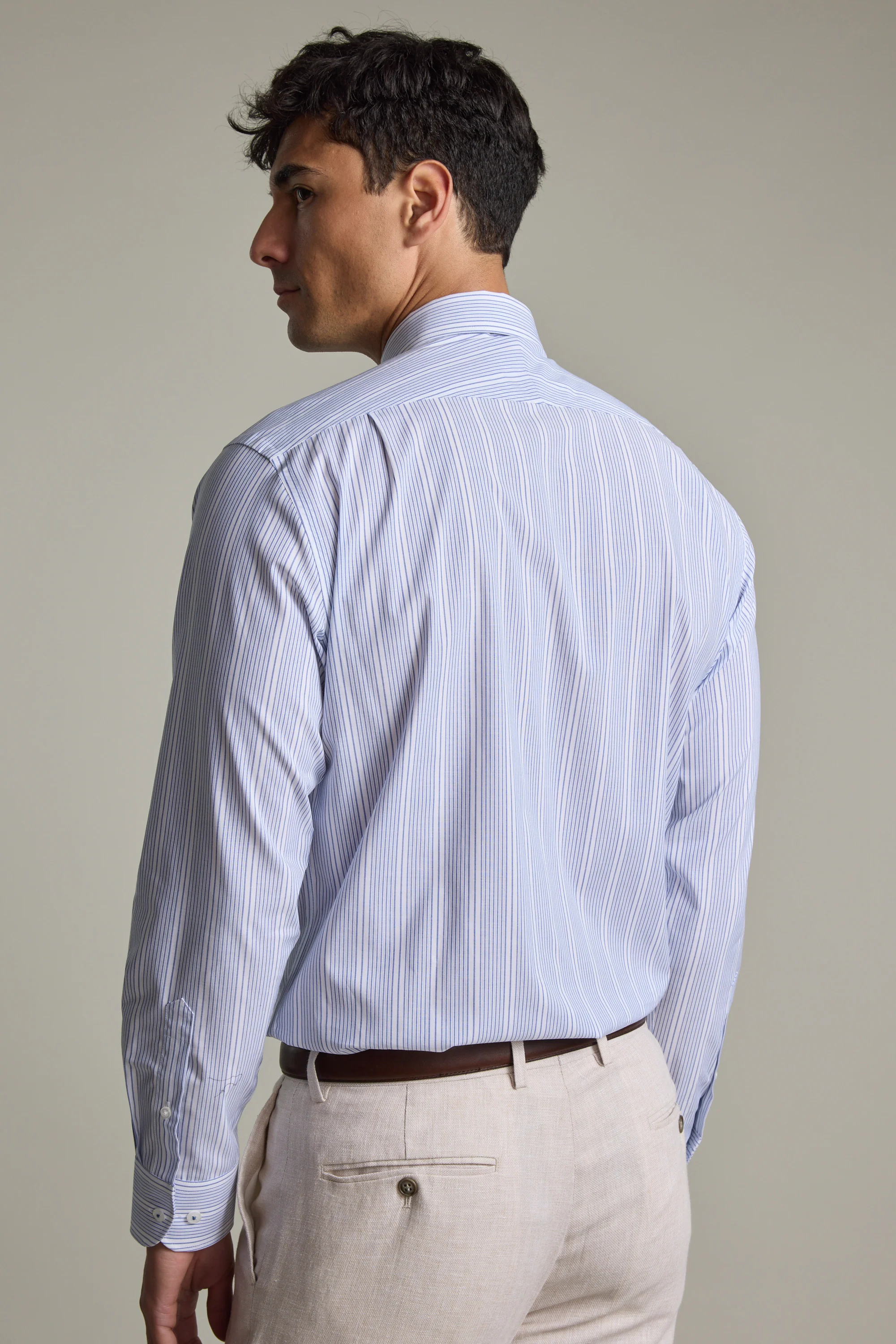 Rylan Stripe Business Shirt - Image 6