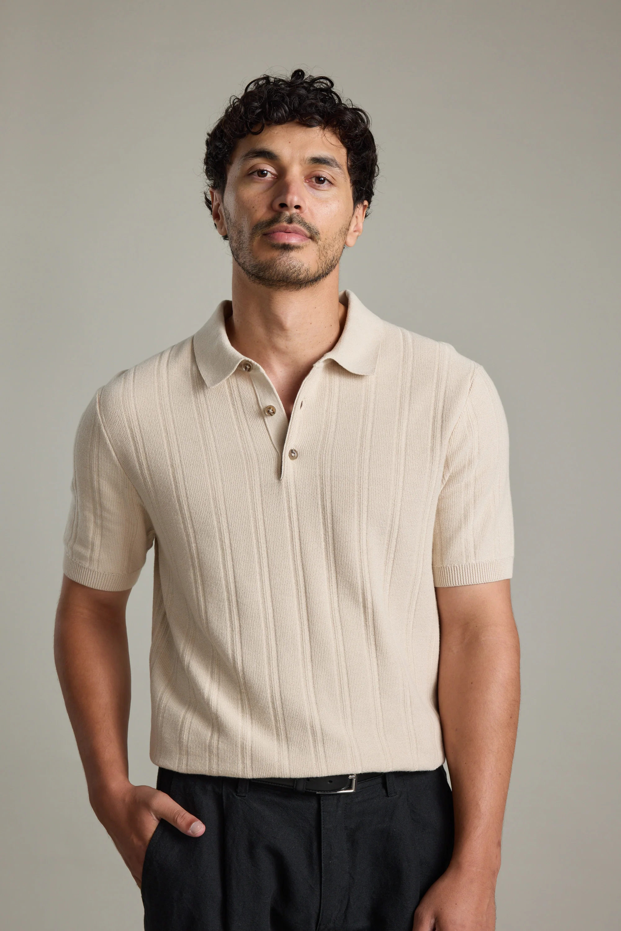 Seaside Knitted Polo - Image 3