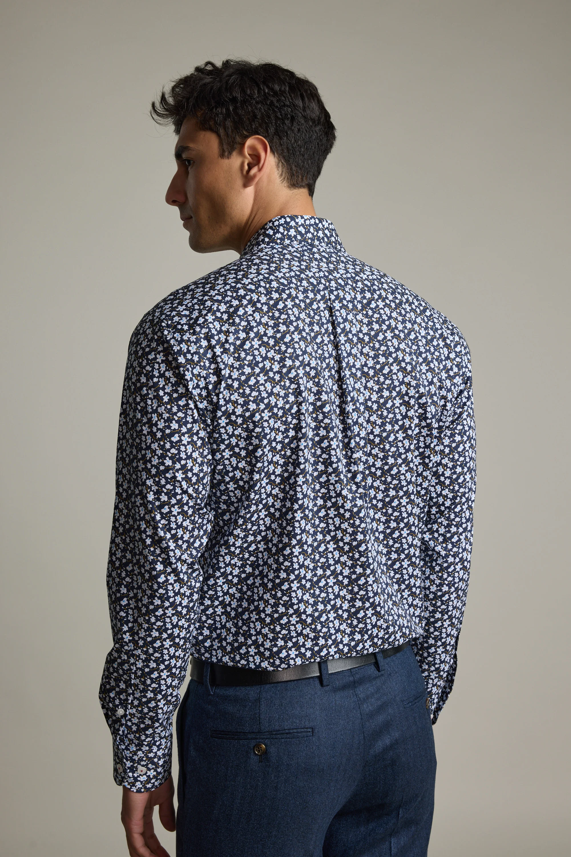 Shelley Print Business Shirt - Image 6