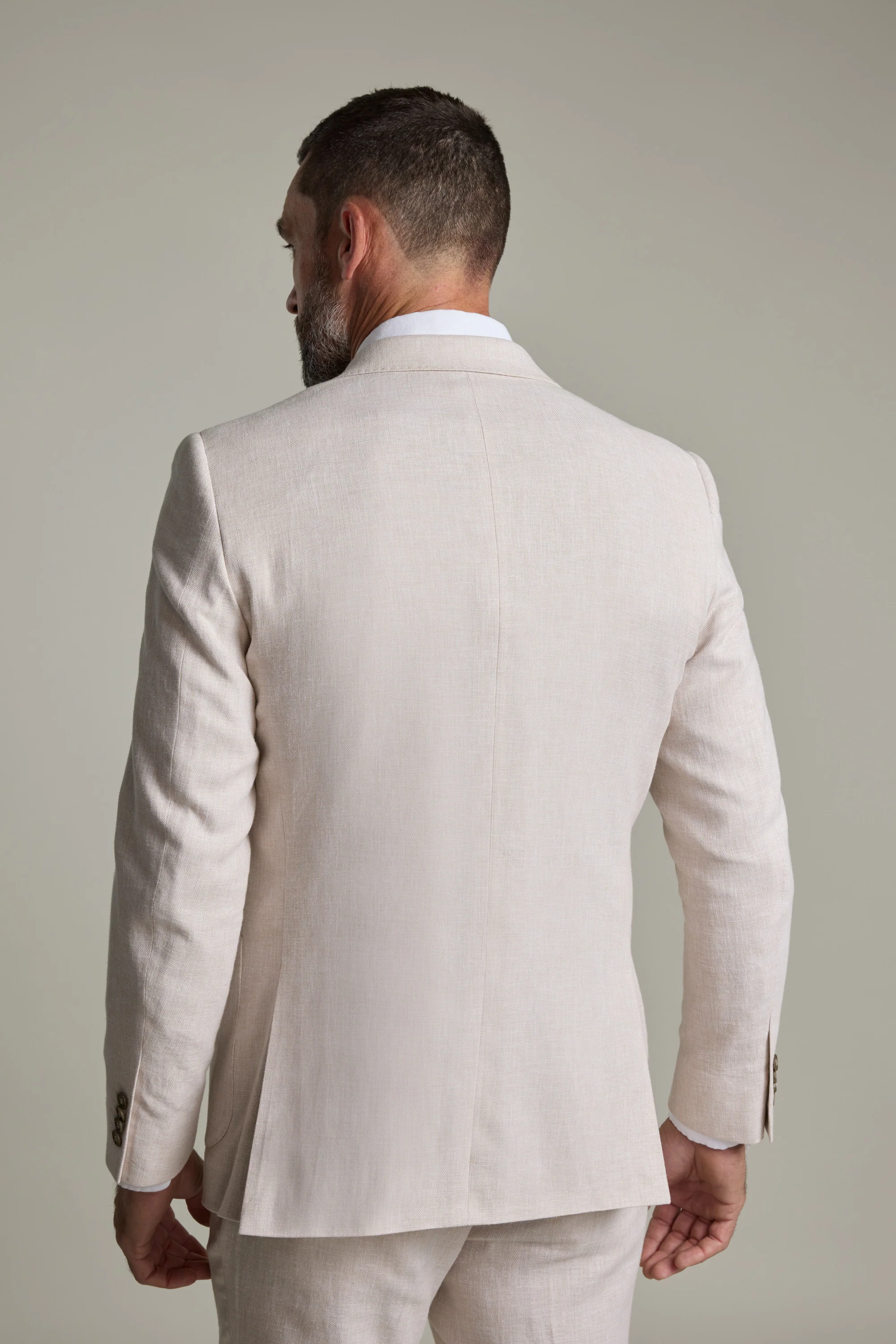 Somerton Linen Double Breasted Blazer - Image 6