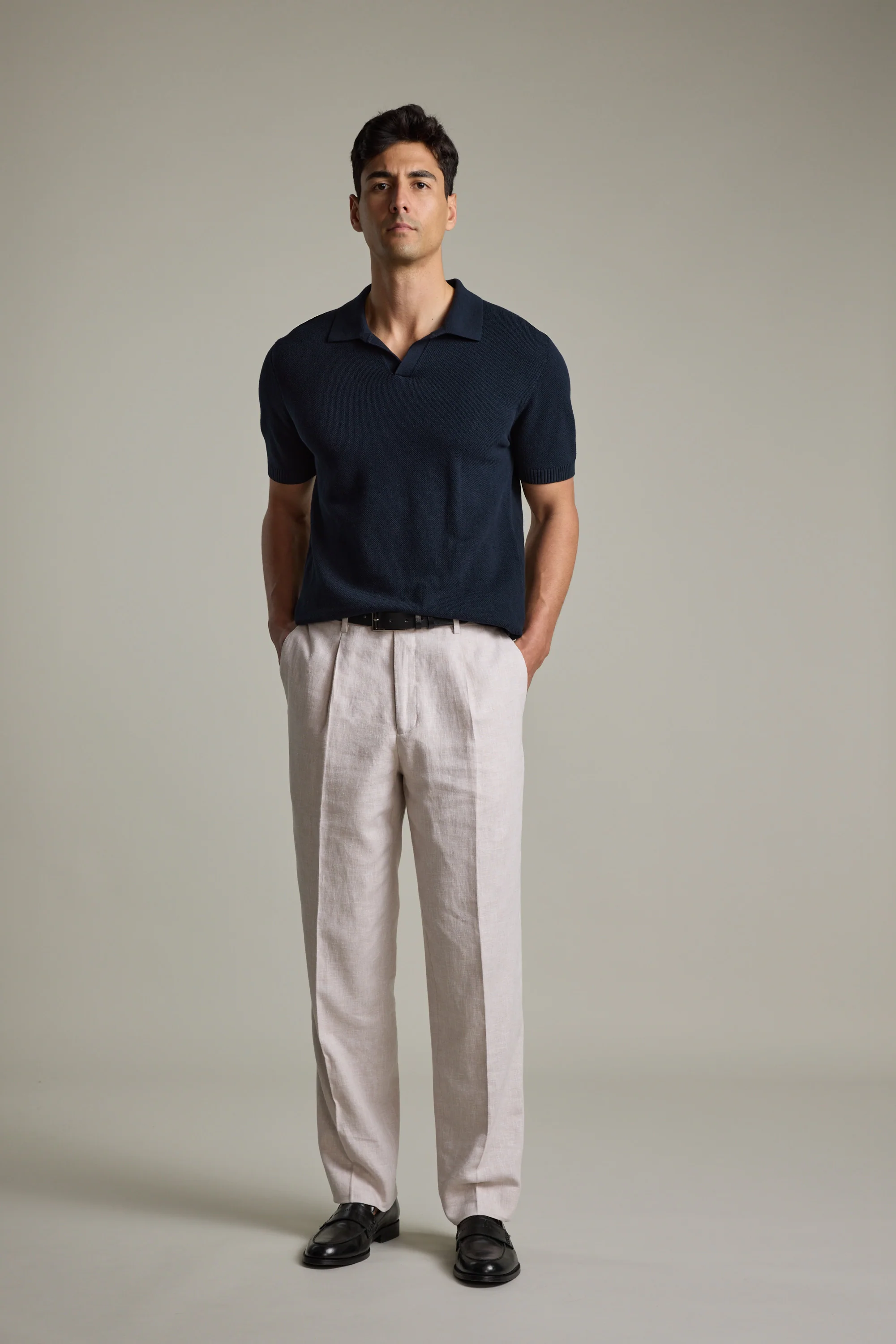 Somerton Linen Pleated Pant - Image 4