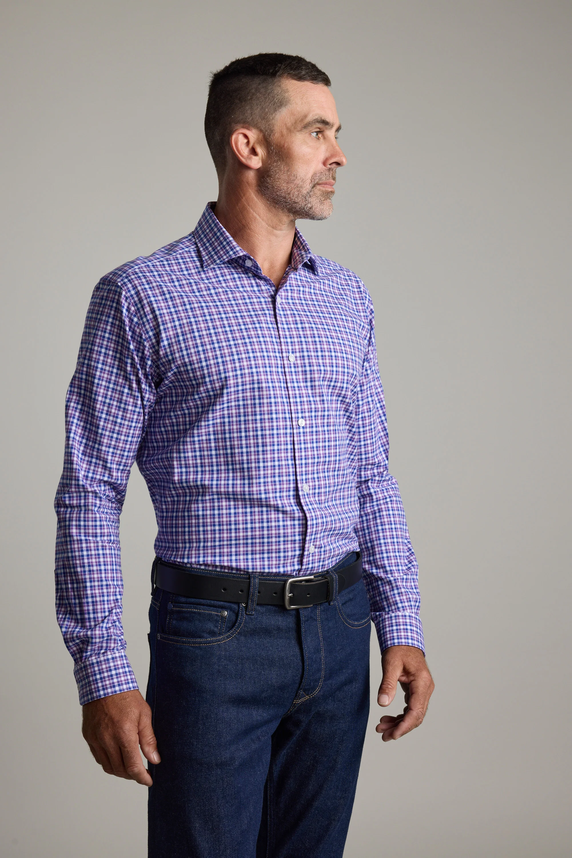 Stockton Check Business Shirt
