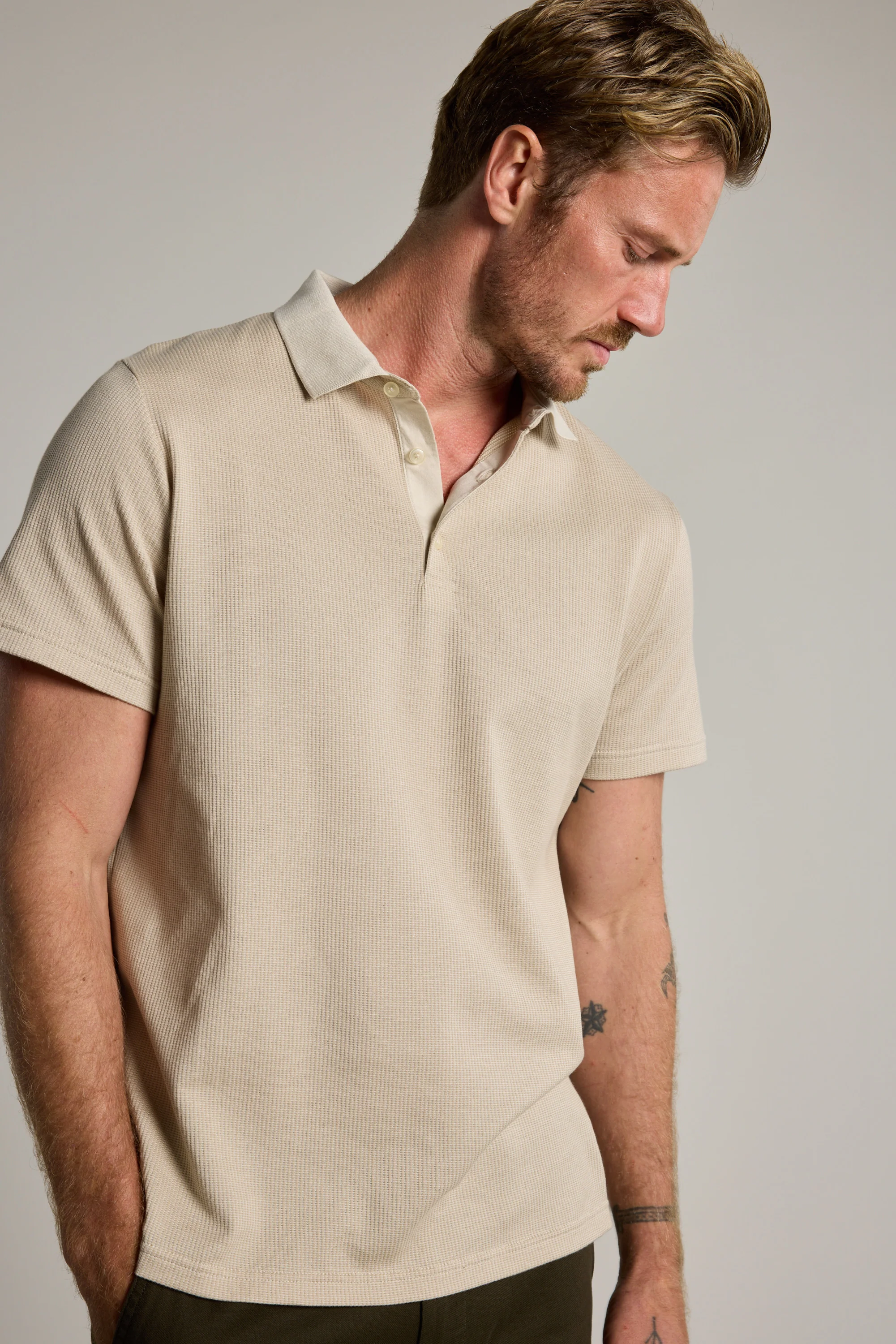 Tilder Mercerised Texture Polo