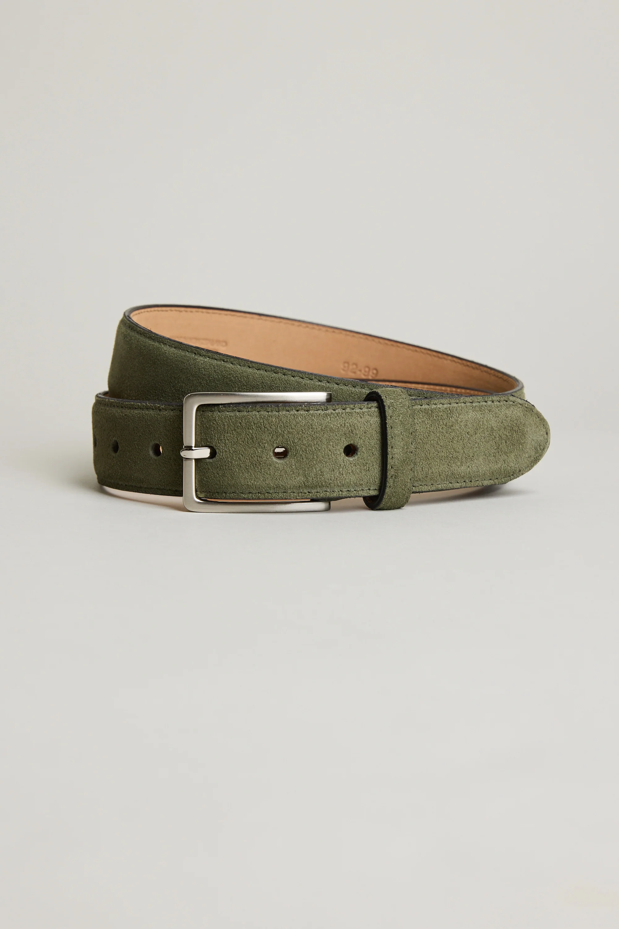 Parisian x Barkers Umbria Suede Belt